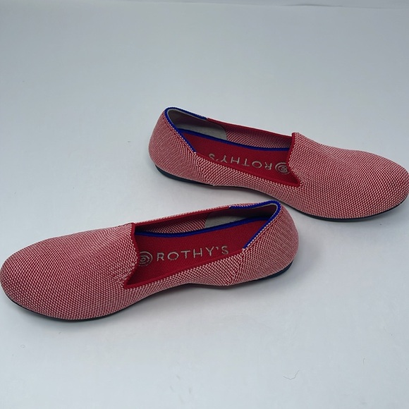 ROTHY’S: Lollipop Loafers. Rare/Retired. Red/White. Size 6. Slip On - Picture 3 of 11